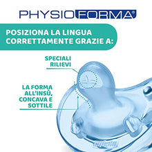 Carica l'immagine nel visualizzatore di Gallery, Chicco PhysioForma Ciuccio in Silicone 0-6 Mesi, 1 Pezzo - Gommotto Morbido e Delicato, Supporta la Respirazione Fisiologica e Favorisce il Corretto Sviluppo della Bocca, Colori Assortiti