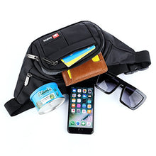 Carica l'immagine nel visualizzatore di Gallery, AirZyx Marsupio Sportivo Running Outdoor Escursioni Cintura Corsa da Nero