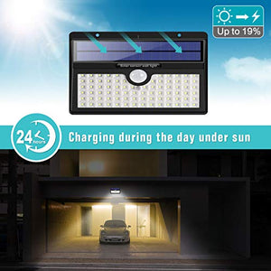 Luci Solari Esterno, HETP 78 LED Super Luminosa Lampada Solare con Sensore...