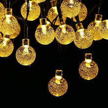 Carica l'immagine nel visualizzatore di Gallery, Catena Luminosa Esterno Solare, FOCHEA 8M Luce Stringa con 50 Crystal...