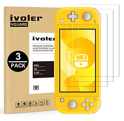 VGUARD [3 Pack] Pellicola Vetro Temperato per Nintendo Switch Lite [Garanzia...