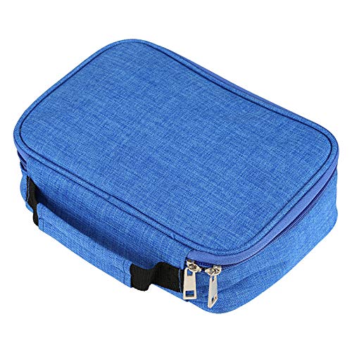 Kesote Astuccio per Matite con 72 Scomparti Portapenne Grande Blu