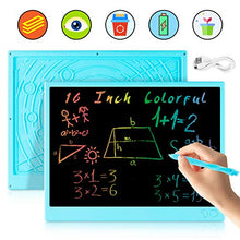 Carica l'immagine nel visualizzatore di Gallery, bhdlovely 16 Pollici LCD Scrittura Tablet - con disegno aritmetico Blu
