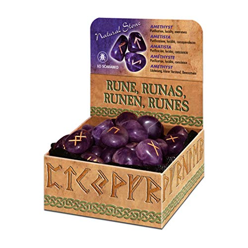 Lo Scarabeo- Rune Ametista, Multicolore, RUNE04 - Ilgrandebazar
