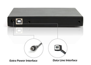 Masterizzatore CD DVD Esterno, iAmotus Original Chip Lettore DVD/CD DVD2.0 - Ilgrandebazar