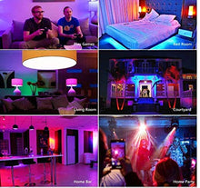 Carica l&#39;immagine nel visualizzatore di Gallery, Lampadine Alexa Lampadina Smart Led E27,Dimmerabile Multicolor RGBCW...