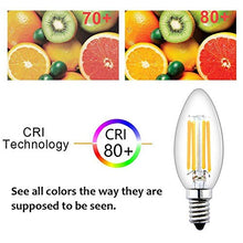 Carica l&#39;immagine nel visualizzatore di Gallery, Bonlux E14 Lampadine a Candela LED Dimmerabili C35 Dimmerabile, Bianco Caldo - Ilgrandebazar