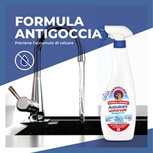 Carica l&#39;immagine nel visualizzatore di Gallery, Chanteclair - Anticalcare Universale Antigoccia - Ideale Contro il Calcare su Acciaio, Rubinetti e Ceramica, Azione Antiruggine, Forza&amp;Igiene - 625 ml