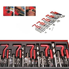 Carica l&#39;immagine nel visualizzatore di Gallery, LARS360 131 pezzi Filettatura Kit di riparazione punta per trapano Sleeves... - Ilgrandebazar