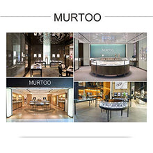 Carica l&#39;immagine nel visualizzatore di Gallery, Murtoo Bracciale Uomo Acciaio Inox Spazzolato Pietre Lavica - 8mm - Ilgrandebazar