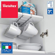 Carica l'immagine nel visualizzatore di Gallery, Metaltex My-Mug - Porta Tazze Sottoripiano - (364928) - Ilgrandebazar