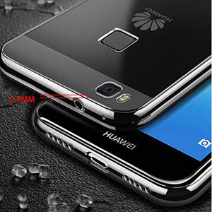 NEW'C Cover per Huawei P9 Lite, Custodia Gel Trasparente Morbida Silicone...