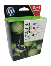 Carica l&#39;immagine nel visualizzatore di Gallery, HP 953XL ComboPack 3HZ52AE, Confezione da 4 Cartucce Originali di...