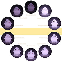 Carica l&#39;immagine nel visualizzatore di Gallery, YISSVIC Luce Notturna LED per Bambino 9 Colori 10 Livelli Multicolore - Ilgrandebazar