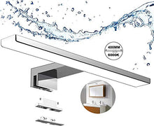 Carica l'immagine nel visualizzatore di Gallery, Aogled Lampada da Specchio Bagno 40 cm 10W 820LM 230V Bianco Freddo 6000K,...