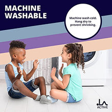 Carica l'immagine nel visualizzatore di Gallery, LA Active Calzini Presa Antiscivolo Cotone - 6 Paia - Per Bambini Piccoli Neonati e Infanti (Colori Luminosi, 8-10 Anni)