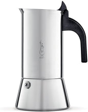 Carica l&#39;immagine nel visualizzatore di Gallery, Bialetti Venus Caffettiera in Acciaio Inox, Adatta all&#39;Induzione, 4 Cups, Inossidabile, Argento