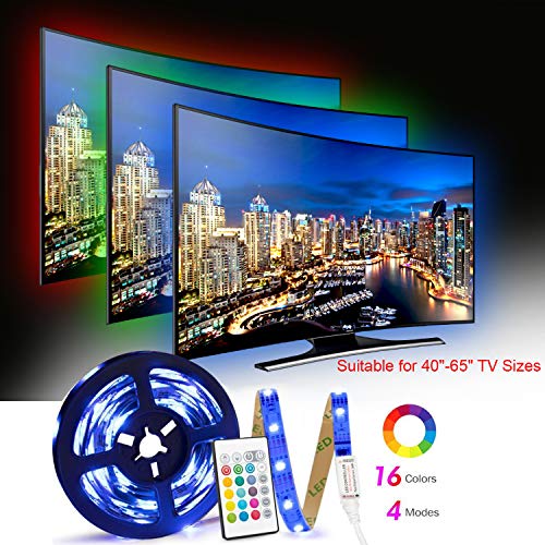LED TV Retroilluminazione, 2.5m Striscia RGB USB alimentata... - Ilgrandebazar