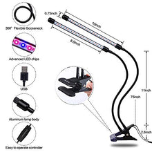 Carica l&#39;immagine nel visualizzatore di Gallery, Lampada per Piante, Directtyteam 36LEDs 18W Pianta Interno Crescita...