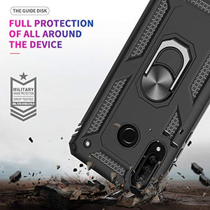LeYi Custodia Huawei P30 Lite Cover, 360° EU YSM FS Black - Ilgrandebazar