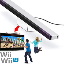 Carica l&#39;immagine nel visualizzatore di Gallery, KIMILAR Sostituzione Cablata Infrarossi LED Sensor Bar per Nintendo Wii e...
