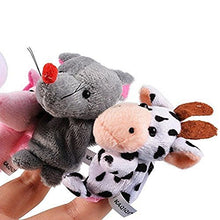 Carica l&#39;immagine nel visualizzatore di Gallery, CHSYOO 10 x Figurine di Animali Piccoli Finger Puppet Velvet in... - Ilgrandebazar