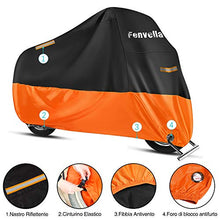 Carica l'immagine nel visualizzatore di Gallery, Fenvella Telo Coprimoto, 210D Oxford Moto Impermeabile Copri Scooter...