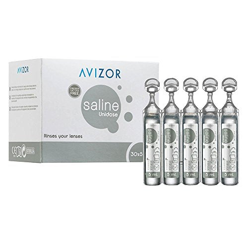 Avizor - Soluzione salina monodose, 30 flaconcini da 5 ml - Ilgrandebazar