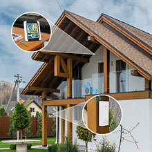 Carica l'immagine nel visualizzatore di Gallery, Ailgely Stazione Meteorologica Wireless con Sensori Esterni, Stazione Meteo Meterologica Digitale,Termometro Digitale Igrometro per Interni Esterni, LCD Touchscreen Colorato