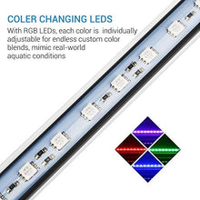 Carica l&#39;immagine nel visualizzatore di Gallery, NICREW RGB LED Luce Acquario,1.5W 18cm Lampada a Tubo Impermeabile 18 cm,