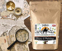 Carica l&#39;immagine nel visualizzatore di Gallery, Nabür - Pepe Nero di Malabar 200gr | intero dell&#39;India,...