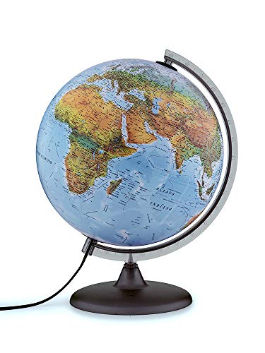 Tecnodidattica- Mappamondo Atmosphere B2, Luminoso, Girevole, cartografia... - Ilgrandebazar