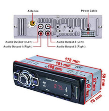 Carica l'immagine nel visualizzatore di Gallery, Aigoss Autoradio Bluetooth, 60W x 4 Auto Stereo Audio Ricevitore FM...