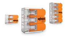 Carica l&#39;immagine nel visualizzatore di Gallery, Wago 221-413 -Morsettiere elettriche, Pacco da 50 pezzi, 3 Fach 0,2 - 4 Mm² - Ilgrandebazar