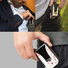 Carica l'immagine nel visualizzatore di Gallery, Porta carte di credito in fibra carbonio con fermasoldi metallo - 2019