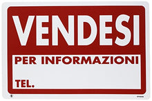Carica l'immagine nel visualizzatore di Gallery, PUBBLICENTRO Cartelli Pubblicentro - plastica - vendesi per informazioni...