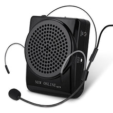 Carica l&#39;immagine nel visualizzatore di Gallery, YOHOOLYO Mini Amplificatore Altoparlante di Voce da Cintura Ricaricabili...