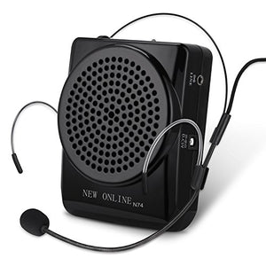 YOHOOLYO Mini Amplificatore Altoparlante di Voce da Cintura Ricaricabili...
