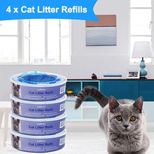 Carica l'immagine nel visualizzatore di Gallery, Signstek Cassette di Ricarica Cat Litter per Sistema Confezione da 4 - Ilgrandebazar