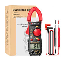 Carica l'immagine nel visualizzatore di Gallery, Pinza Amperometrica,Amperometro di Corrente DC/AC: 500A/600V A,Intervallo Automatico di Conteggi True-RMS 2000, Con funzione di rilevamento della parete divisoria NCV(Corrente DC/AC)