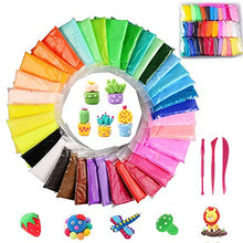 Carica l&#39;immagine nel visualizzatore di Gallery, Simuer 36 Pack Modeling Clay Fluffy Slime, 36 Colors 36