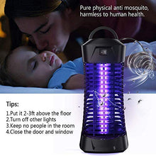 Carica l'immagine nel visualizzatore di Gallery, Lukasa Zanzariera Elettrica, Luce UV Lampada Antizanzare Elettrico Trappola...