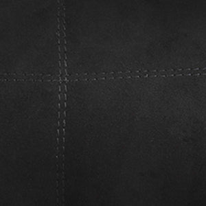 EASY EAGLE Cuscino Poggiatesta Auto in Tessuto Scamosciato e Schiuma di Nero - Ilgrandebazar