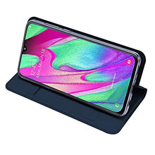 Carica l&#39;immagine nel visualizzatore di Gallery, DUX DUCIS Cover Samsung Galaxy A40, Flip Caso Pelle PU con [Funzione Blu - Ilgrandebazar