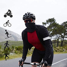 Carica l&#39;immagine nel visualizzatore di Gallery, Anyeat Scaldacollo Moto Estivo Bandana Nera Fasce, Versatili Corsa Nero