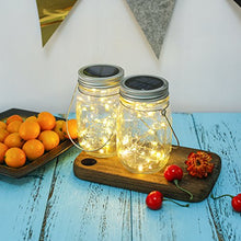 Carica l&#39;immagine nel visualizzatore di Gallery, Luci Solari Giardino - 3 Pezzi Lampada Solare 30 LED, LED Bianco Caldo