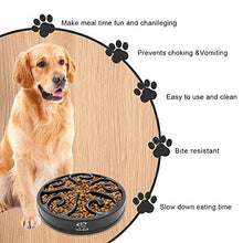 Carica l'immagine nel visualizzatore di Gallery, Decyam Ciotola Cani Mangiare Lento, Distributore di Cibo Black