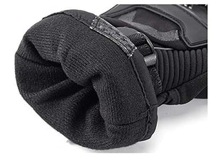 Guanti Moto Invernali 100% Impermeabili Termici, XL, Nero-Mod.1 - Ilgrandebazar