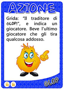 GLOP Game - Giochi da Tavolo Adulti Alcolici di Carte per Bere - Drinking  Game - Regali Simpatici e Divertenti - Idee Regalo per Lei e Lui, per