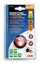 Carica l&#39;immagine nel visualizzatore di Gallery, Interruttore Stacca Batteria a 3 Posizioni 12/32V